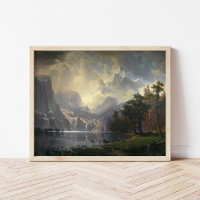 Among the Sierra Nevada, CA | Albert Bierstadt