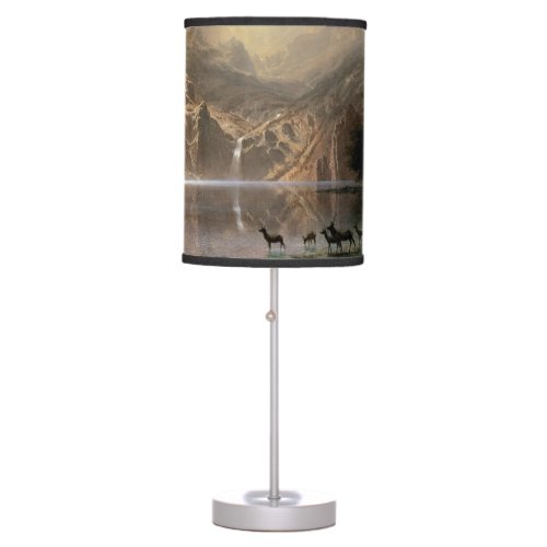 Among the Sierra Nevada Mountains Table Lamp