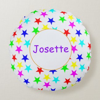 Among The Stars Custom Round Pillow
