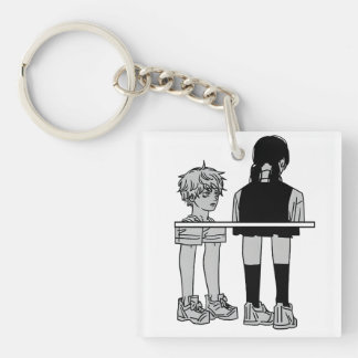 Among Us Denji & Asa Keychain