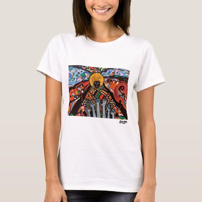 “Amongst Chaos, I Rise” T-Shirt (Front)