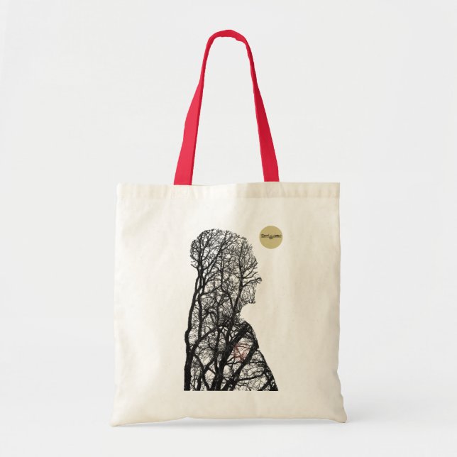 amongst trees tote bag (Front)