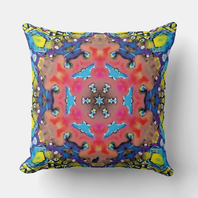 Amonium Kaleidoscope Pillow (Front)