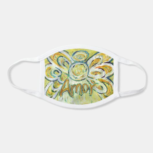 Amor Angel Art Custom Design Face Mask (Front)