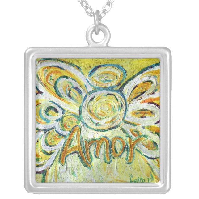 Amor Angel Necklace (Front)