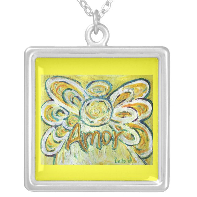 Amor Angel Necklace (Front)