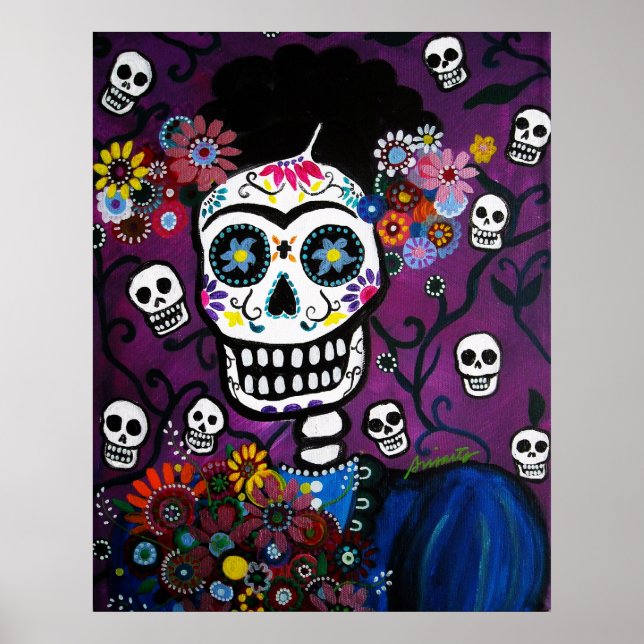 AMOR dia los muertos Poster (Front)