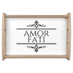 Amor Fati Serving Tray