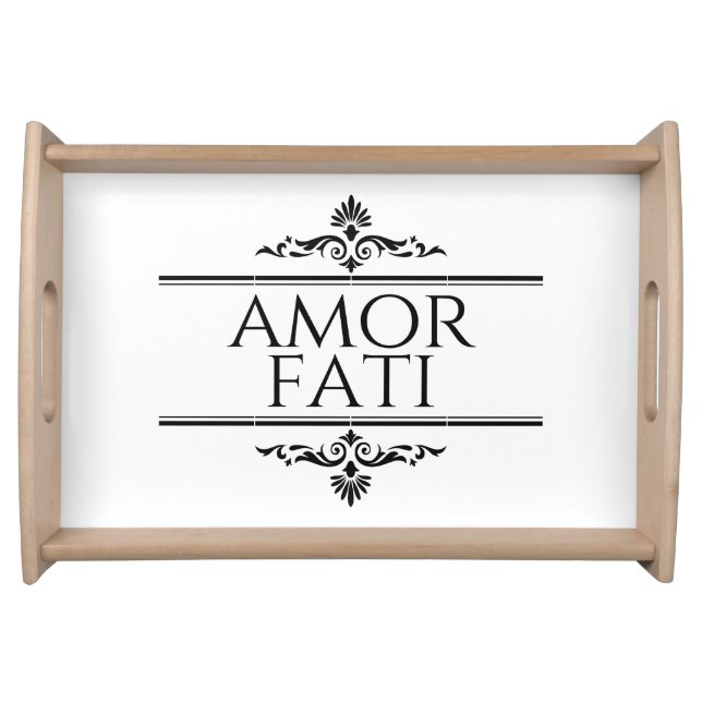 Amor Fati Serving Tray (Front)