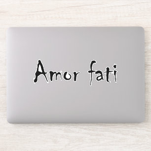 Amor fati sticker