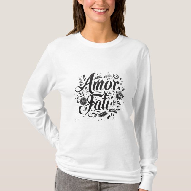 AMOR FATI STOIC REMINDER T-Shirt (Front)