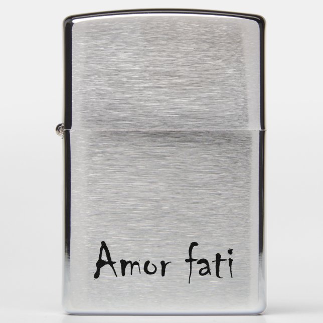 Amor fati zippo lighter (Front)
