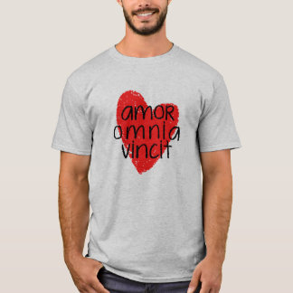 Amor Omnia Vincit (Love Conquers All)  T-Shirt