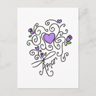 Amor Postcard