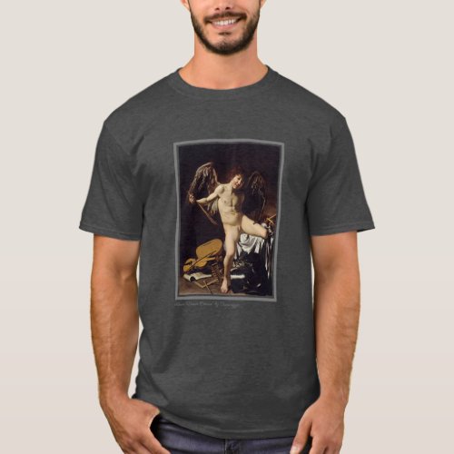 Amor Vincit Omnia by Caravaggio T_Shirt