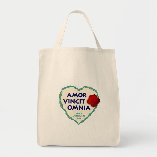 Amor Vincit Omnia Love  Tote Bag (Front)