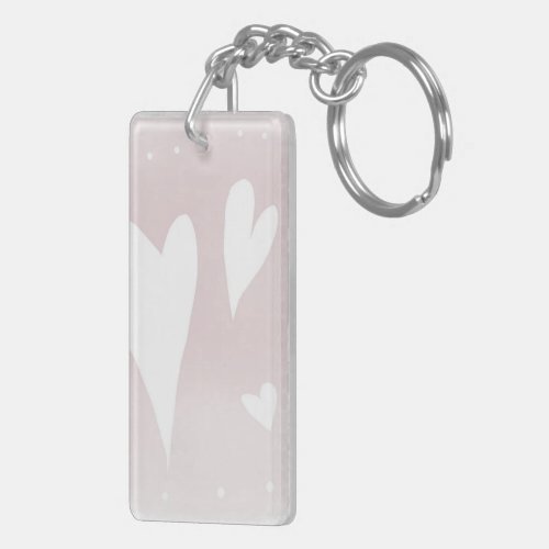 Amore key keychain