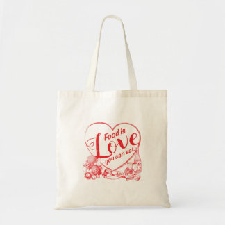 Amore Outline Tote Bag