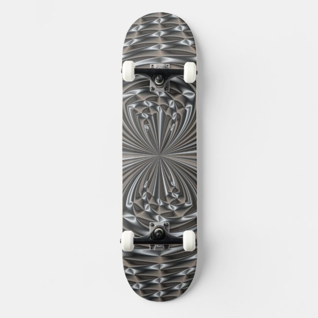 Amore Plated Stainless Steel Skateboard (Front)