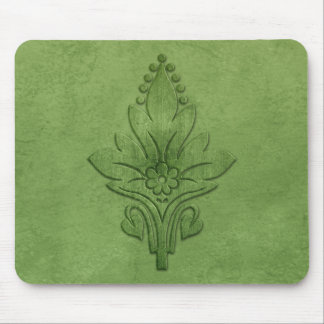 Amoroso: AGED PARCHMENT in Green Mouse Pad