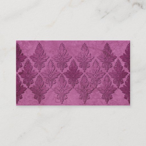 Customizable Amoroso: AGED PARCHMENT in ROSE Business Card Template