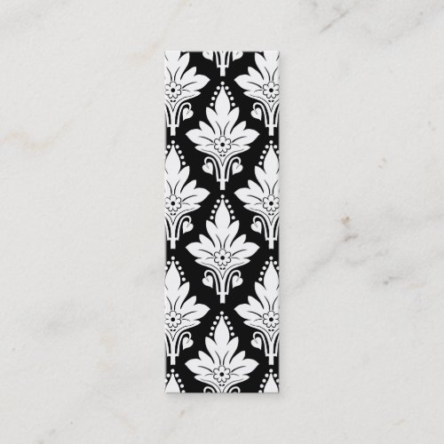 AMOROSO in White on Black Business Cards