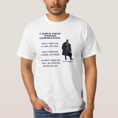 Amos Dundee Civil War Cavalry T_Shirt