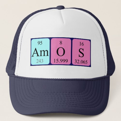 Amos periodic table name hat