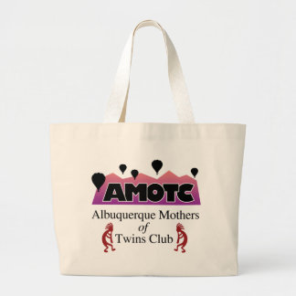 AMOTC - Albuquerque Mother of Twins Club Large Tote Bag