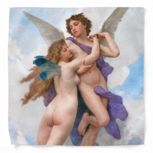 Amour and Psyche, Bouguereau Bandana