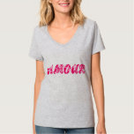 Amour T-shirt at Zazzle