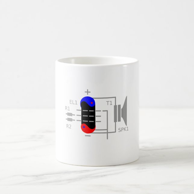 Amp Tube Coffee Mug (Center)