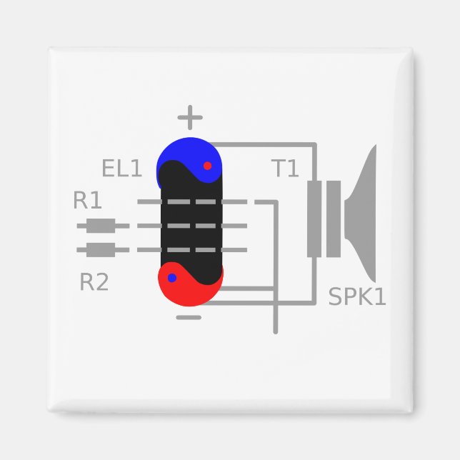 Amp Tube Magnet (Front)