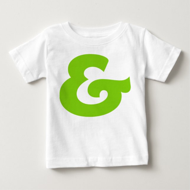 Ampersand Baby T-Shirt (Front)