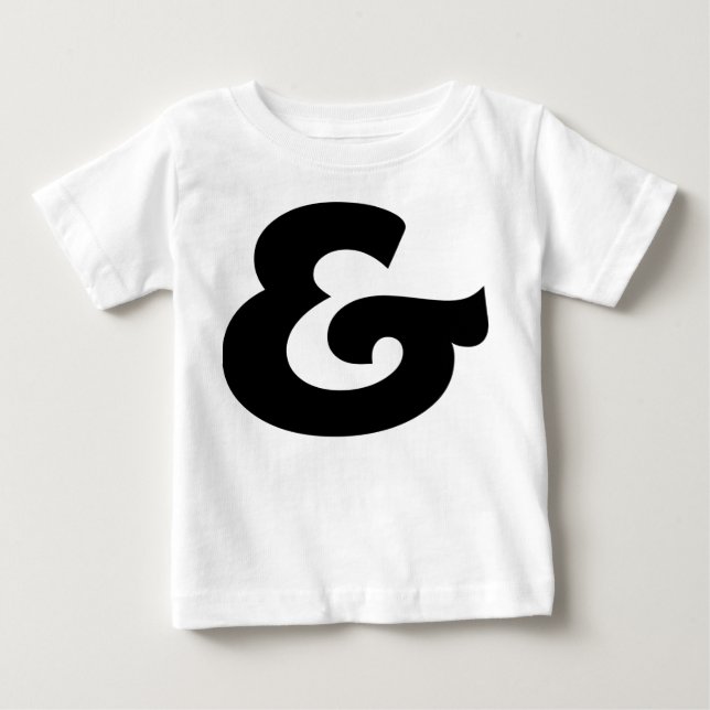 Ampersand Baby T-Shirt (Front)