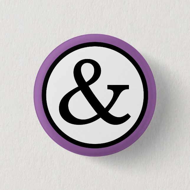 Ampersand Button (Front)