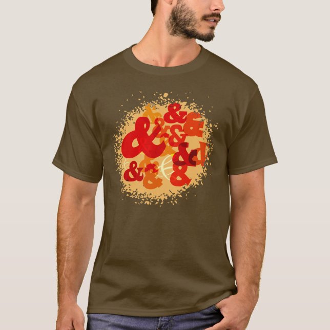Ampersand design T-Shirt (Front)