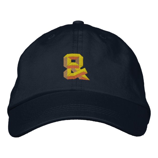 Ampersand Embroidered Baseball Hat (Front)