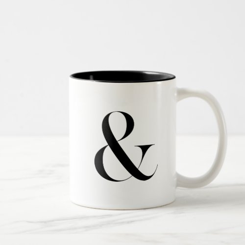 Ampersand Home Decor Wedding Two_tone Coffee Mug