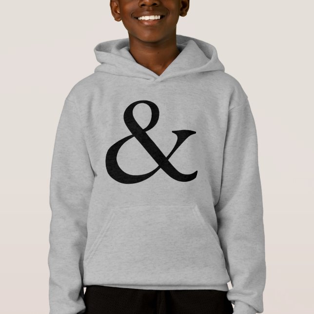 Ampersand Hoodie (Front)