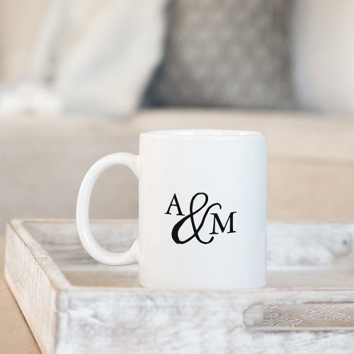 Ampersand Monogram Coffee Mug