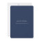 Ampersand Monogram Save the Date Card | Navy