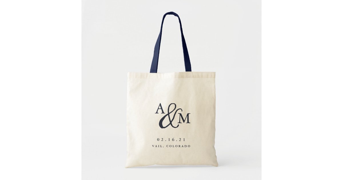 Monogram Name Tote Bag, Personalized Tote Bags, Bridesmaid Tote, Beach  Tote, Bridesmaid Gift, Bridal Party Gifts, Wedding Welcome Bag