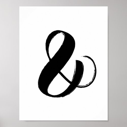 Ampersand poster