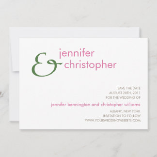 Ampersand ::Save the Date Announcement