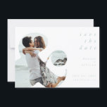 Ampersand | Save the Date Invitation<br><div class="desc">This simple,  wedding save the date template features a clean,  modern design. Customize it with your information and make it uniquely yours!</div>