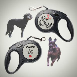 Ampersand Symbol And So It Begins Humorous Retractable Pet Leash