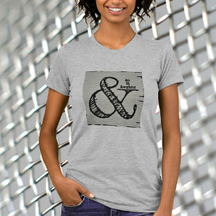 Ampersand Symbol And So It Begins Stylish Fun T-Shirt