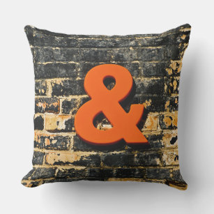 Ampersand The Joiner Throw Pillow