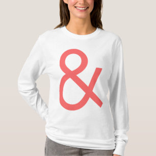 Ampersand - Tropical Pink on Light T-Shirt